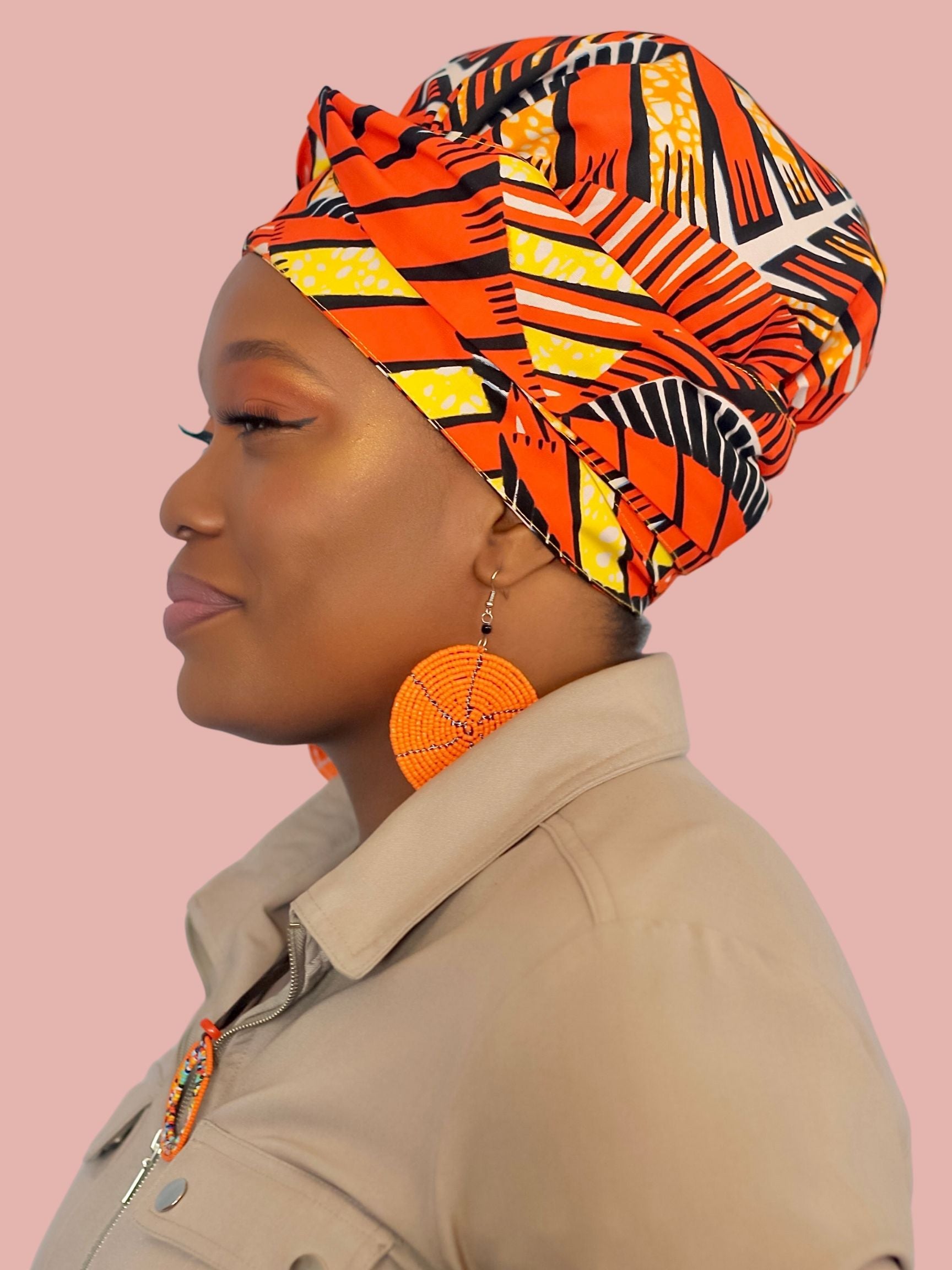 African/Ankara beautiful braided headband (Copy)